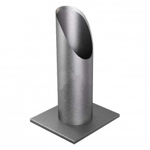 Опора неподвижная трубчатая с круто изогнутыми отводами для тепловых сетей исп. А2 09Г2С 325х150 мм ОСТ 36-146-88 22 кг